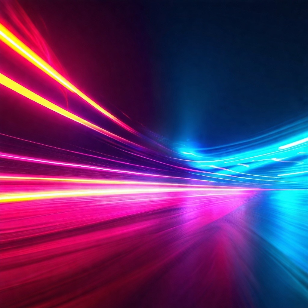 neon light race carinspired abstract blurry background texture