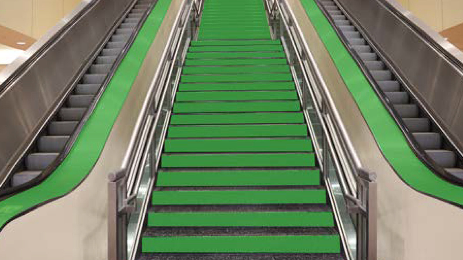 ICC-NorthCampus-Crossroads-AcrossHallD-Escalator-SideRunnersStepFaces