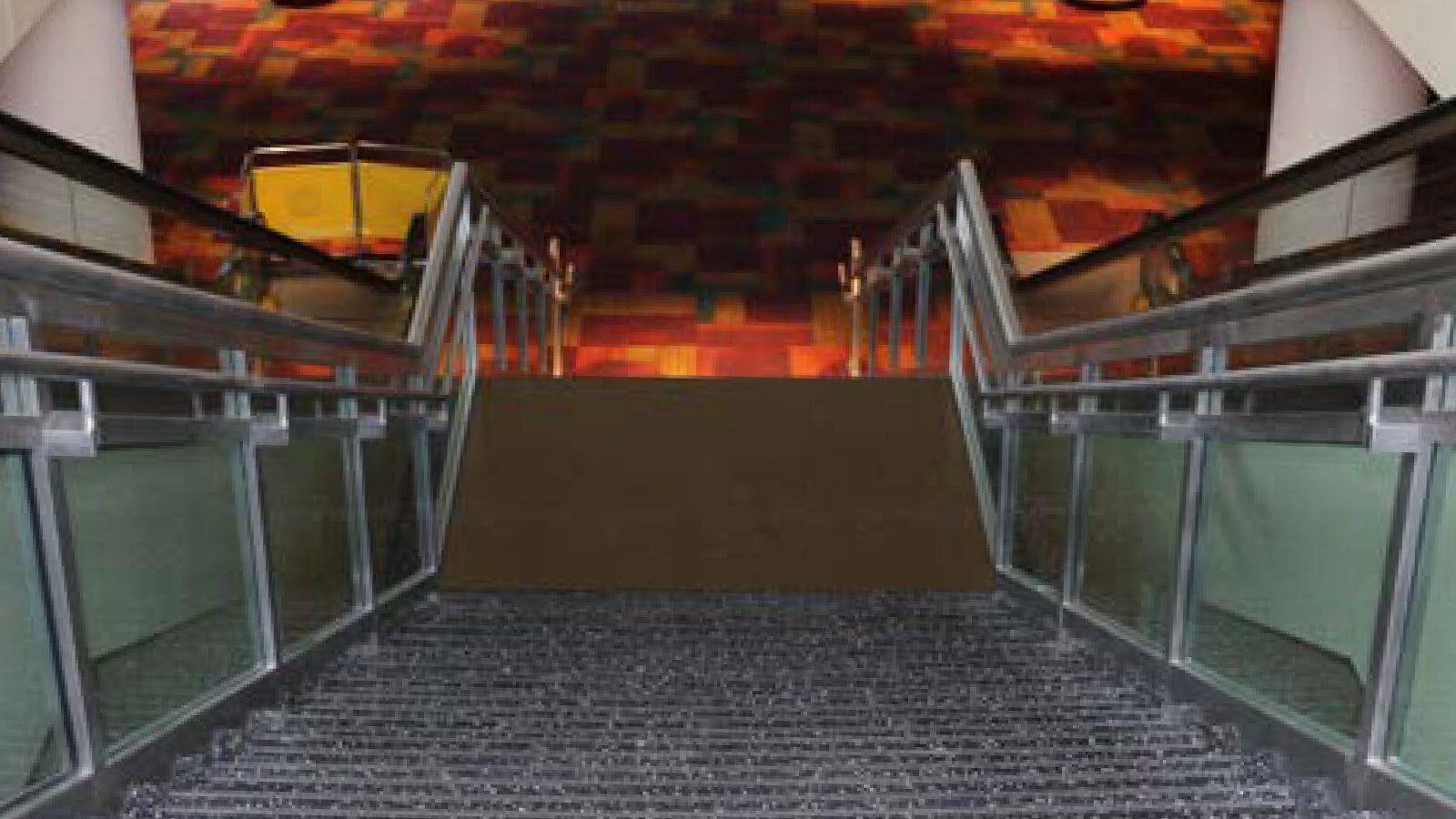 ICC-NorthCampus-WabashEast-2ndLvl-Lobby-StairwellLanding1